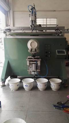 惠州茂名江门深圳云浮汕头东莞奶茶杯一次性杯子纸碗曲面圆面丝印机骏欣机械