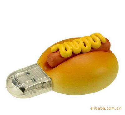 【[仿真食品]实地认证大型U盘工厂面包、汉堡仿真礼品U盘】价格_厂家_图片 -