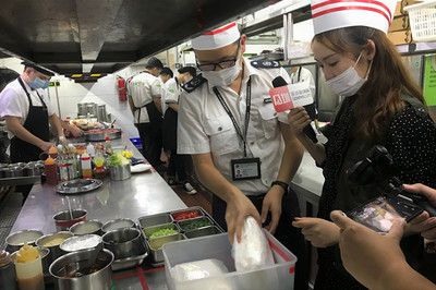 “星期三查餐厅”专项行动检查梅林卓悦汇商城
